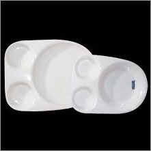 Acrylic Bhature Plate