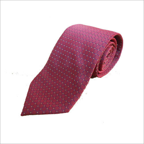 Printed Silk Tie