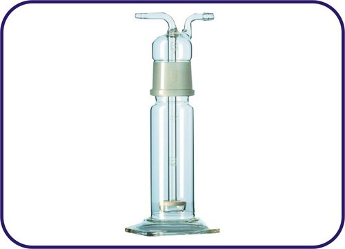 Borosilicate Glass Gas Washing Bottle Without Fitting