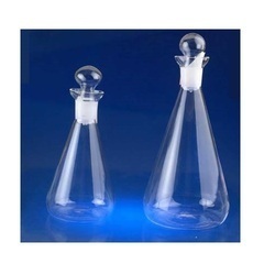 Iodine Flask - Borosilicate Glass, Transparent 50-200 Grams | Ideal for Laboratory Use