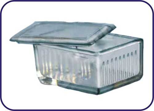 Glass Jars - Rectangular Staining Design | Transparent For Laboratory Use 500-1000 Grams