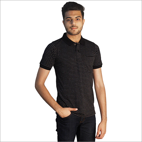 Half Sleeves Polo Neck T-Shirt
