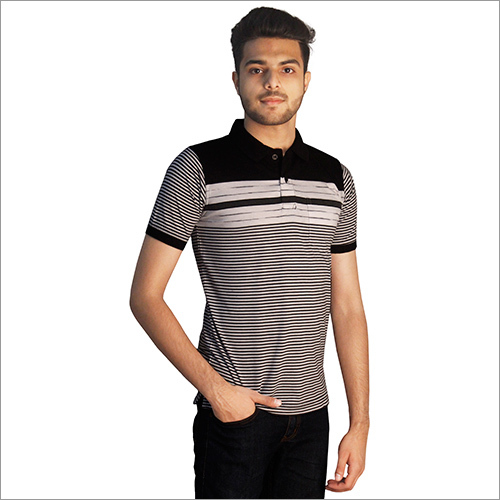 Mens Polo Neck T-Shirt