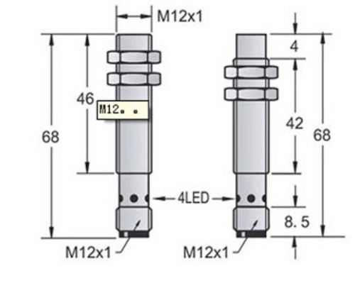 LONG DISTANCE SENSOR M12