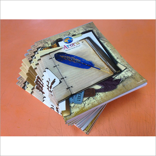 ARORA Exercise Notebook - Single Ruled, 160 Pages, 18x24 cm | Set of 25 Books, Ideal for Students and Professionals