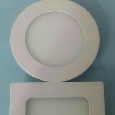 LED Panel 22 Watt, 8' - Plastic Material, Square & Round Shapes | Input Voltage 90-300V for Hotels, Hospitals, and Schools