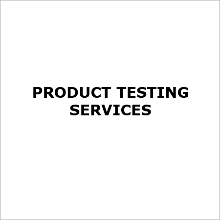 Product Testing services