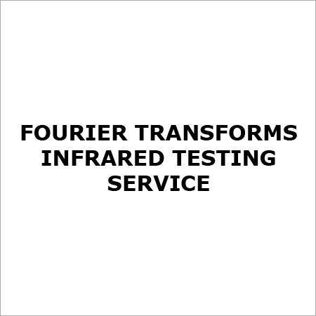 Fourier Transforms Infrared Testing Service