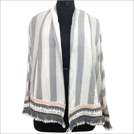 Ladies Embrioderied Border Shawls