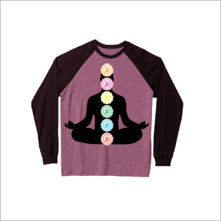 Mens Round Neck Fancy T-Shirt
