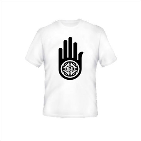 Mens Round Neck Print T-Shirt