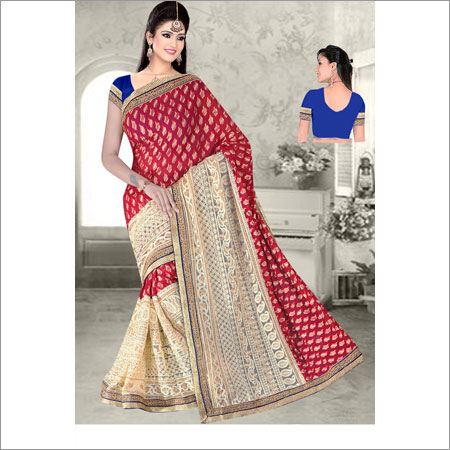 designer Brasso Sarees