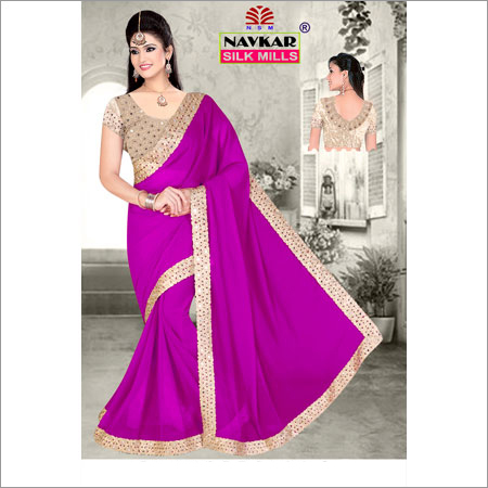 Embroidered Silk Sarees
