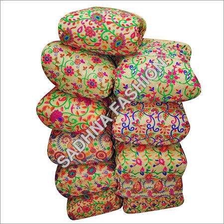 Multi Work Dupioni Fabric - Dupioni Material, Embroidered Texture | Versatile Cloth for Various Creative Applications