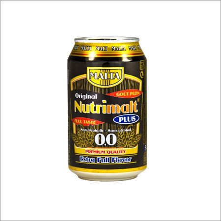 Nutrimalt Non Alcoholic Dark Malt Beverage Canned
