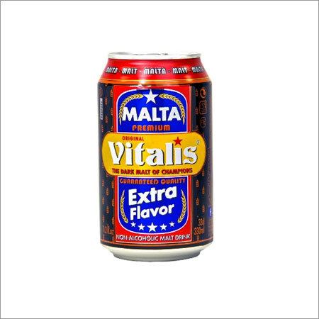 Vitalis Non Alcoholic Dark Malt Beverage Canned By PROEX