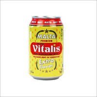 Vitalis Yellow Non-alcoholic Dark Malt Beverage Canned