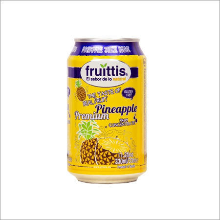 Pineapple Fruit Juice Drink Fruittis Canned