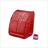 Portable Sauna Steam Bath - Waterproof Polyester, Variable Dimensions, Red | Convenient Use, Easy Setup, Portable Design, Space Saving, Detoxification, Relaxation, Digital Temperature Control