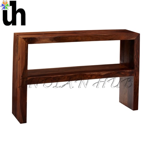 Console Table with Shelf