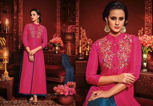 Beautiful Magenta Indo Western Suit Online