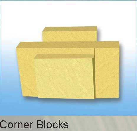 Refractories Corner Blocks