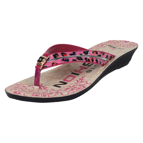 Sporter Woman/Girls Pink-376 PU Slipper