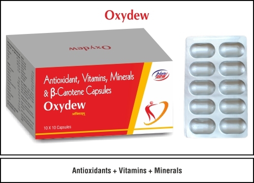 Antioxidant+Vitamins+Minerals+B-Carotene Capsules
