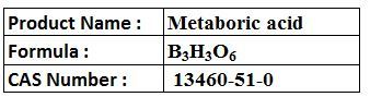 Metaboric acid