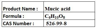 Mucic acid