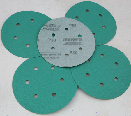 Aluminium Oxide Film Velcro Disc