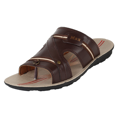 Sporter Men/Boys Brown-840 PU Slipper