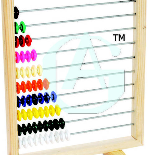 Counting Abacus (Wooden) With 55 Beads
