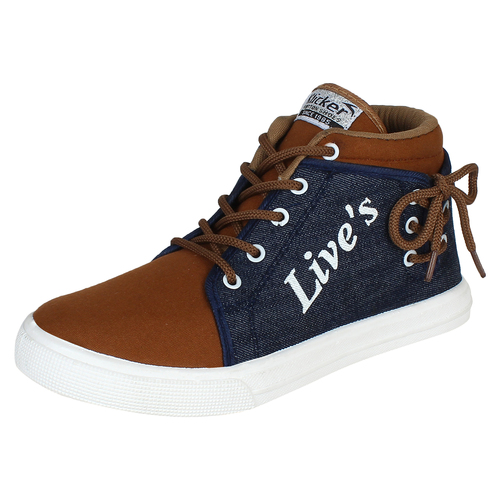 Brown Sporter Men/Boys Brown-678 Canvas Casual Shoes