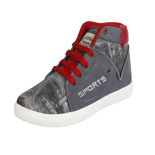 Grey Sporter Men/Boys Grey-285 Canvas Casual Shoes