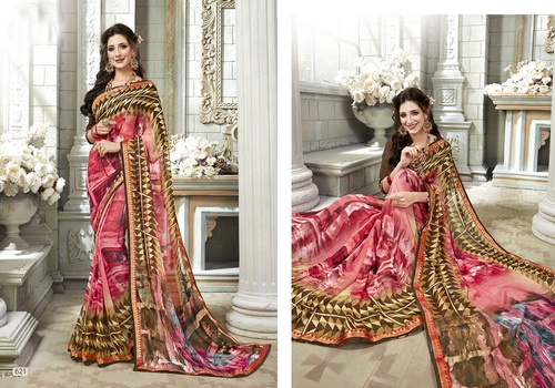 Designer Ptinted Saree