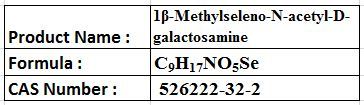 1I -Methylseleno-N-acetyl-D-galactosamine