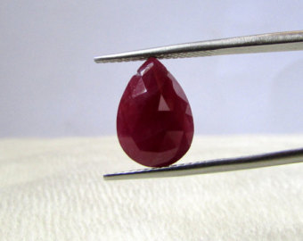 Ruby badam shaped