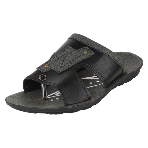 Sporter Men Black-841 Polyurethane Casual Slipper