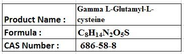 Gamma L-Glutamyl-L-cysteine