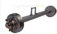 Brake type axle