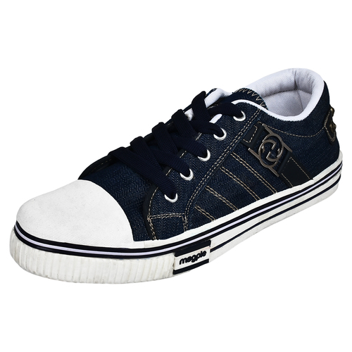 Black Sporter Men/Boys Black-661 Canvas Casual Shoe