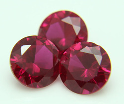 Ruby cut stone