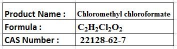 Chloromethyl Chloroformate