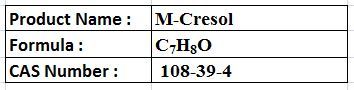 M-Cresol - Colorless Viscous Liquid, Boiling Point 202Â°C | Chemical Intermediate, High Purity, Versatile Reagent
