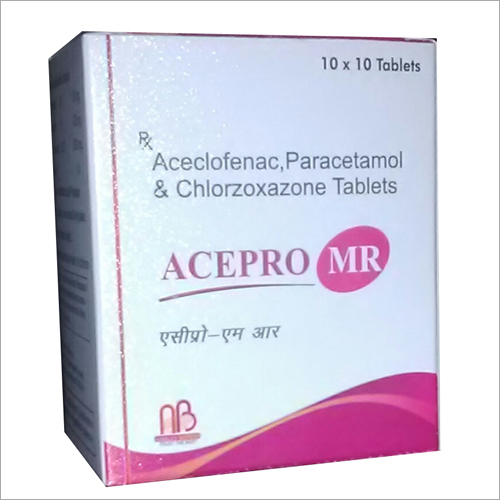 Aceclofenac Paracetamol Chlorzoxazone Tablest