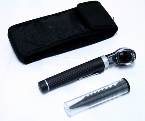 Mini Fiber Optics Otoscope - Manual Operation, 250-300 Grams | Ideal for Ear Inspection in Hospitals