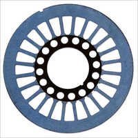 V6 Electrical Submersible Motor Stamping - Color: Sky Blue