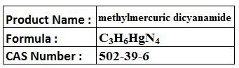 Methylmercuric Dicyanamide
