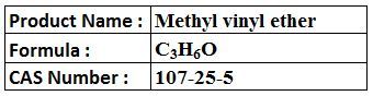 Methyl vinyl ether